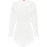 Reduzierte Weiße Elegante Diesel Mini Shirtkleider für Damen Übergrößen 