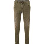Armeegrüne Diesel Krooley Tapered Jeans aus Denim für Herren Weite 34, Länge 32 