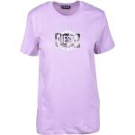 Lila Diesel T-Shirts aus Baumwolle für Damen Größe XS 