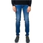 Reduzierte Blaue Diesel Skinny Jeans für Herren Weite 38, Länge 34 für den für den Herbst 