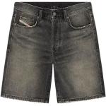 Schwarze Diesel Jeans-Shorts aus Denim für Herren für den für den Sommer 