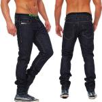 Dunkelblaue Unifarbene Casual Atmungsaktive Diesel Tepphar Slim Fit Jeans Faded mit Knopf aus Baumwolle trocknergeeignet für Herren 