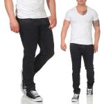 Anthrazitfarbene Unifarbene Atmungsaktive Diesel Tepphar Slim Fit Jeans Faded mit Knopf aus Baumwolle für Herren Größe XXL 