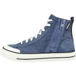 Reduzierte Blaue Casual Diesel High Top Sneaker & Sneaker Boots aus Textil für Herren mit Absatzhöhe bis 3cm 