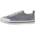 Reduzierte Blaue Casual Diesel Low Sneaker aus Textil für Herren Größe 42,5 mit Absatzhöhe bis 3cm 