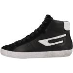 Reduzierte Schwarze Casual Diesel High Top Sneaker & Sneaker Boots aus Veloursleder für Herren Größe 42,5 mit Absatzhöhe bis 3cm 