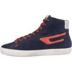 Reduzierte Blaue Diesel High Top Sneaker & Sneaker Boots aus Leder für Herren Größe 38 