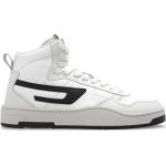 Reduzierte Weiße Diesel High Top Sneaker & Sneaker Boots aus Rindsleder für Herren Größe 40 