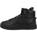 Reduzierte Schwarze Diesel High Top Sneaker & Sneaker Boots aus Leder für Herren Größe 42 