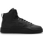 Schwarze Diesel High Top Sneaker & Sneaker Boots aus Leder für Herren Größe 43 