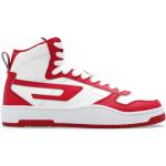 Reduzierte Rote Diesel High Top Sneaker & Sneaker Boots aus Rindsleder für Damen Größe 36 