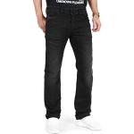 Schwarze Diesel Safado Slim Fit Jeans aus Denim für Herren Weite 33, Länge 32 