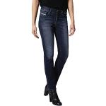 Indigofarbene Diesel Slim Fit Jeans aus Baumwolle für Damen Weite 24 