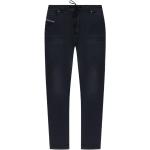 Marineblaue Diesel Slim Fit Jeans aus Denim für Herren Weite 28, Länge 32 