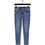 Reduzierte Blaue Diesel Skinny Jeans aus Denim für Damen Größe XS Weite 29, Länge 30 