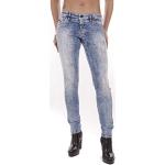 Diesel Skinzee-Low 0851B Stretch Damen Jeans Hose Skinny (W27/L32, Blau)