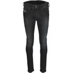Schwarze Diesel Sleenker Stretch-Jeans aus Baumwolle für Herren Größe M Weite 29 