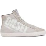 Hellbraune Diesel High Top Sneaker & Sneaker Boots mit Schnürsenkel aus Veloursleder für Herren Größe 40,5 
