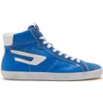 Blaue Diesel High Top Sneaker & Sneaker Boots mit Schnürsenkel aus Leder für Herren Größe 40,5 