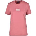 Pinke Diesel T-Shirts aus Baumwolle für Damen Größe L 
