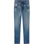 Reduzierte Blaue Bestickte Diesel Jeans mit Stickerei aus Lyocell maschinenwaschbar für Herren Größe M Weite 30, Länge 32 