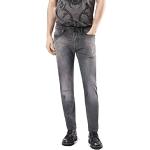 Graue Diesel Tepphar Slim Fit Jeans aus Baumwolle für Herren Weite 27 