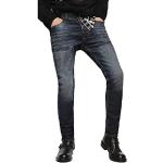 Blaue Diesel Tepphar Slim Fit Jeans aus Denim für Herren Weite 26 