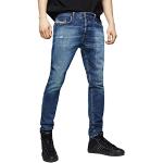 Blaue Diesel Tepphar Slim Fit Jeans aus Baumwolle für Herren Weite 26 
