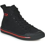 Schwarze Diesel High Top Sneaker & Sneaker Boots für Herren 