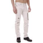 Diesel Waykee 0674C_Stretch Herren Jeans Hose Regular Straight (W30, Weiß)