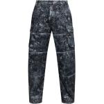 Reduzierte Schwarze Loose Fit Diesel Baggy Jeans & Loose Fit Jeans aus Denim für Herren Weite 31, Länge 32 