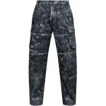 Reduzierte Schwarze Loose Fit Diesel Baggy Jeans & Loose Fit Jeans aus Denim für Herren Weite 32, Länge 32 