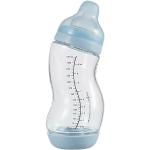 Blaue Difrax Babyflaschen aus Glas 