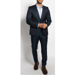 Reduzierte Blaue Unifarbene Digel Businesskleidung aus Wolle für Herren Größe XL 