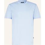 Hellblaue Digel T-Shirts aus Baumwolle für Herren Übergrößen 