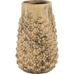 Beige 23 cm Runde Vasen & Blumenvasen 23 cm aus Keramik 