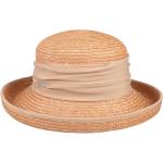 Beige SEEBERGER Dilara Glockenhüte aus Stroh für Damen Einheitsgröße für den für den Sommer 
