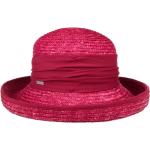 Rote SEEBERGER Dilara Glockenhüte aus Stroh für Damen Einheitsgröße für den für den Sommer 