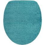 Blaue Unifarbene La Salle Rechteckige WC Deckelbezüge aus Polyester maschinenwaschbar 