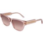 Reduzierte Pinke Dior Quadratische Damensonnenbrillen 