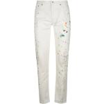 Reduzierte Weiße Dior Slim Fit Jeans aus Denim für Herren Größe M 