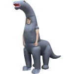 Graue Dinosaurier-Kostüme für Kinder Größe 134 