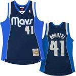 Dirk Nowitzki 41 Dallas Mavericks 2011-12 Mitchell & Ness Swingman Trikot XL