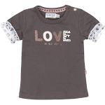 Graue Dirkje Printed Shirts für Kinder & Druck-Shirts für Kinder aus Baumwolle für Mädchen 