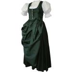 Dirndl Festtracht Trachten-Kleid Trachtenkleid Dirndlkleid Ball Fest Taft grün