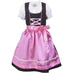 Dunkelgraue Ramona Lippert Kinderfestkleider für Mädchen Größe 146 3-teilig 