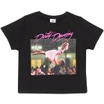 Dirty Dancing Der Lift Kruppiertes T Shirt, Mädchen, 140-182, Schwarz, Offizielle Handelsware