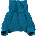 Blaue Disana Nachhaltige Wollwindelhosen aus Wolle für Babys Größe 92 