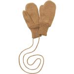 Reduzierte Beige Disana Nachhaltige Kinderhandschuhe aus Wolle Größe 68 
