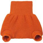 Orange Disana Bio Nachhaltige Wollwindelhosen mit Klettverschluss aus Wolle für Babys Größe 56 